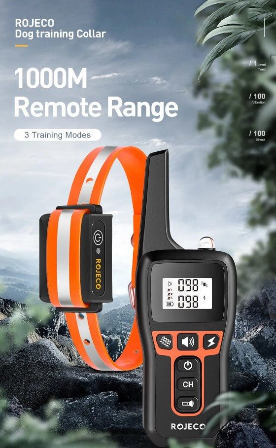 2 in 1 - Training & Dog Bark Control Collar