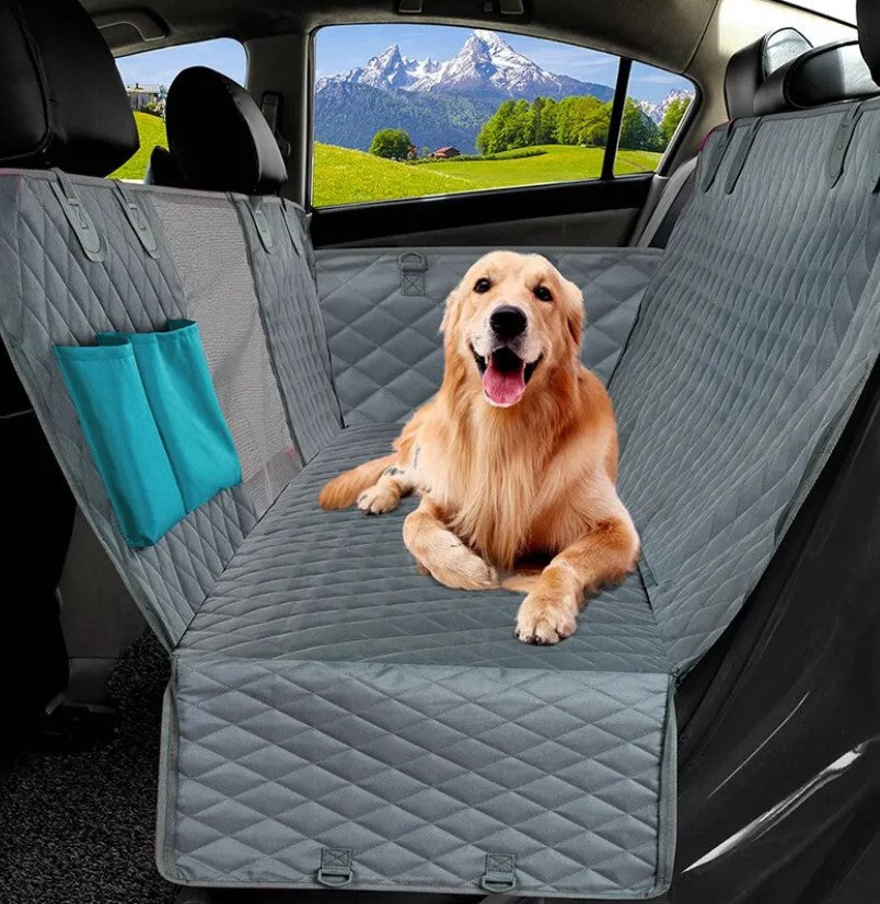 Double Zipper Dog Car Seat Cover