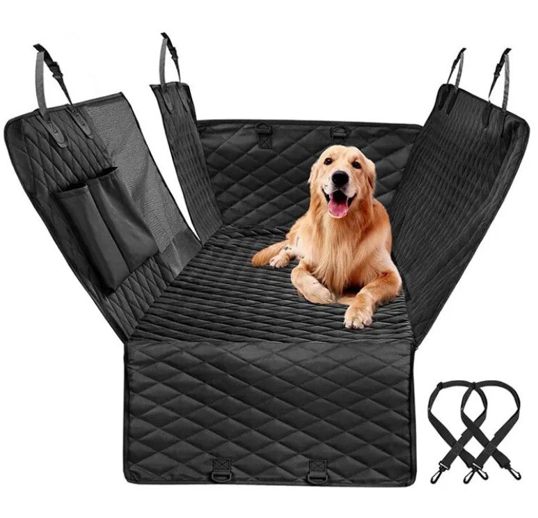 Double Zipper Dog Car Seat Cover
