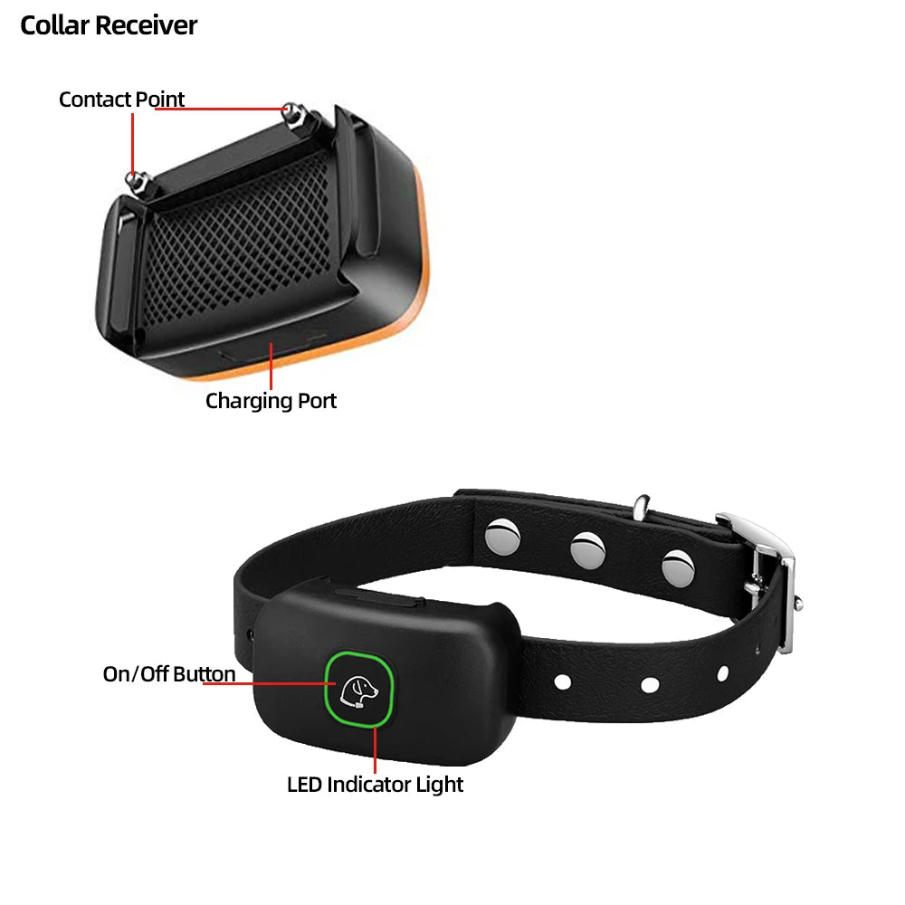 1000ft Waterproof Dog Training Collar