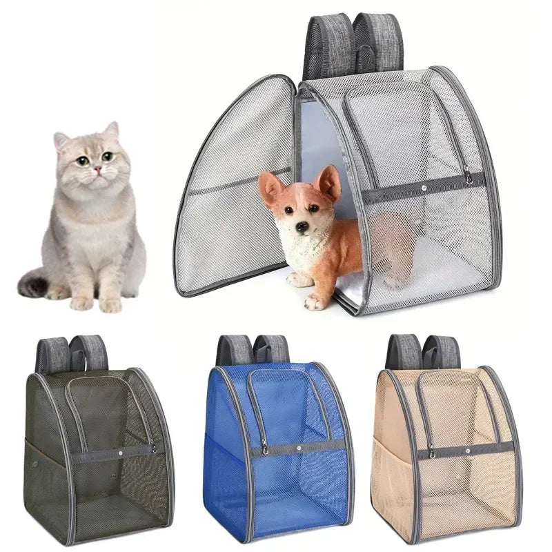 Breathable Pet Carrier Backpack for Comfortable Travel