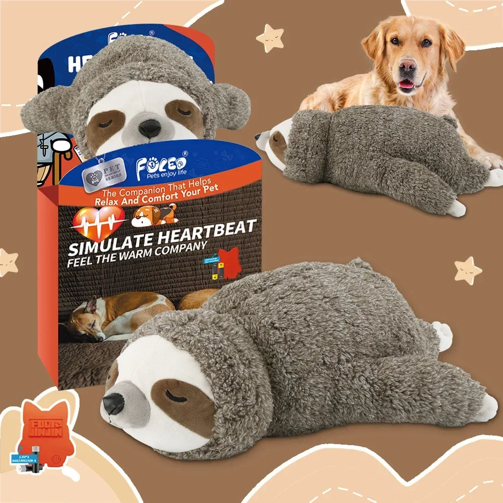 Forest Sloth Heartbeat Toy