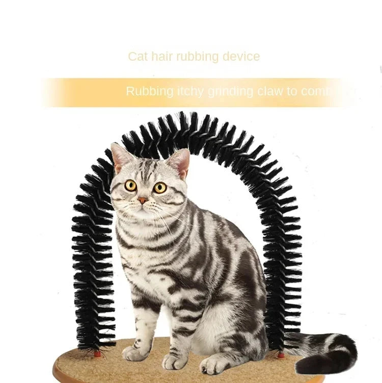 Cat Toy Arch: Self-Grooming and Interactive Fun for Felines