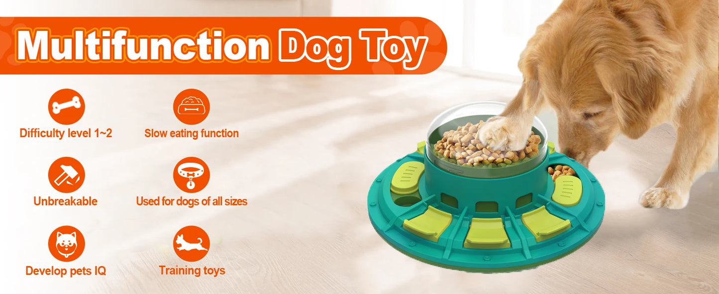 Multifunctional Interactive Dog Puzzle Toy