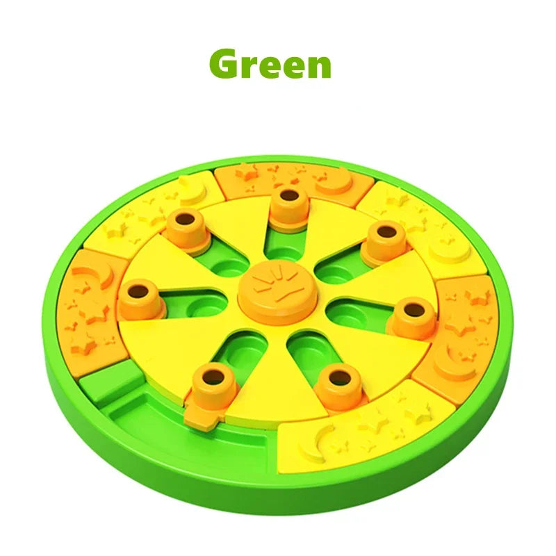 Interactive 3-in-1 Dog Puzzle: Mental Stimulation and Treat Feeder for Boredom Relief