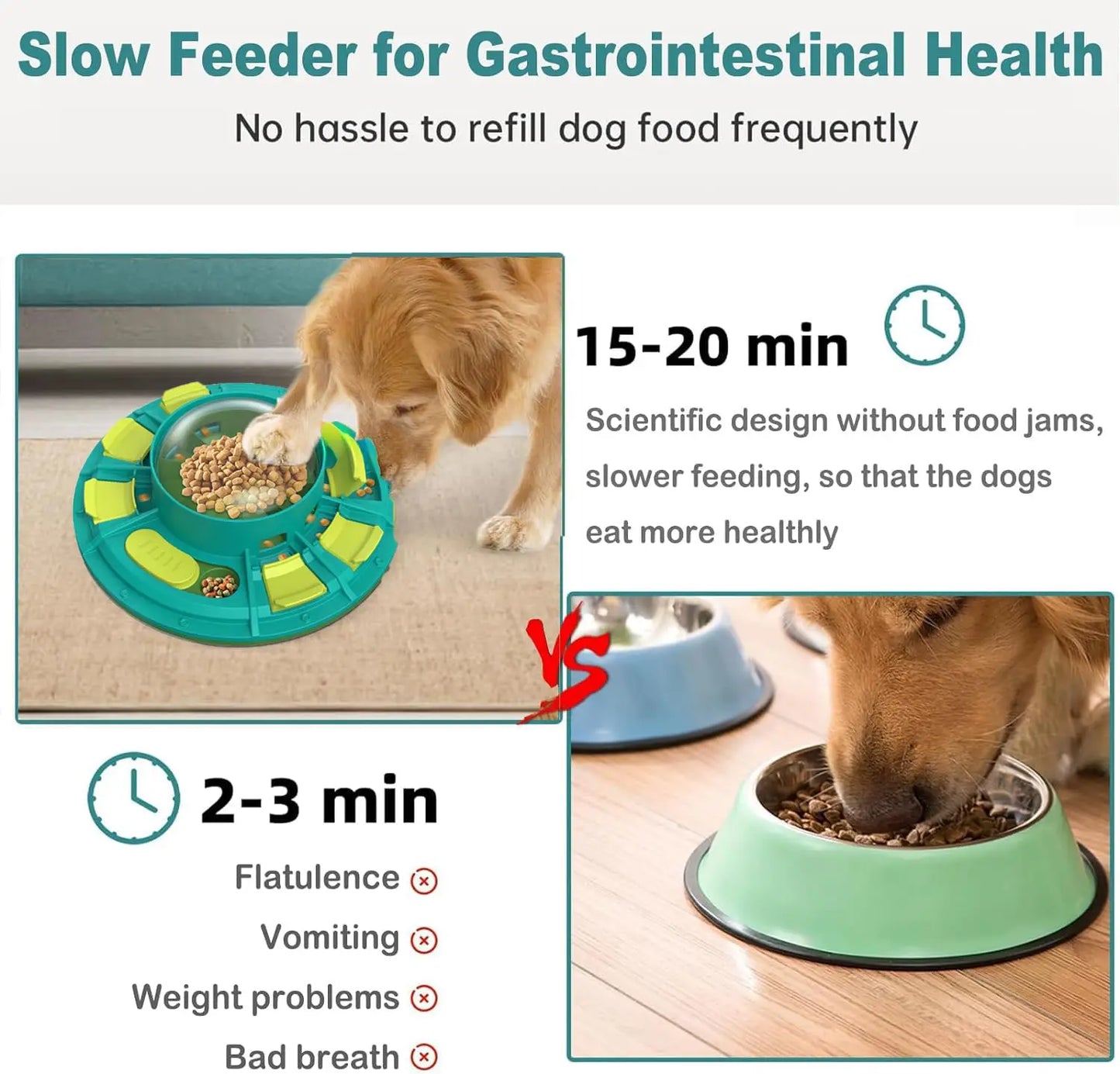 Multifunctional Interactive Dog Puzzle Toy