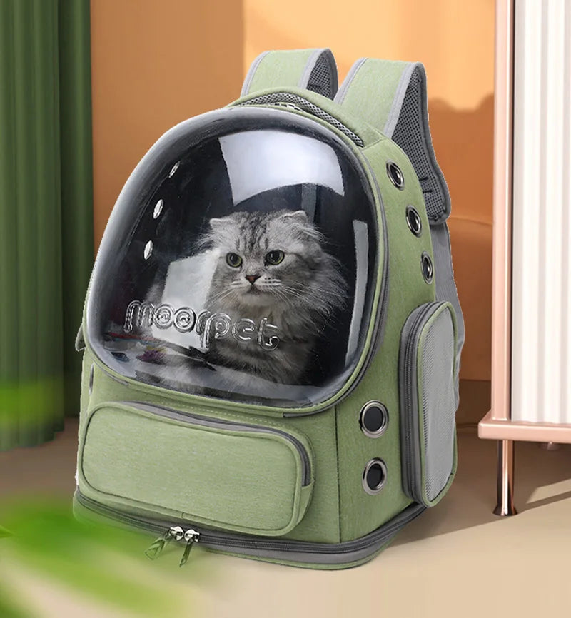 Durable Pet Cat Carrier Bag - Waterproof & Breathable