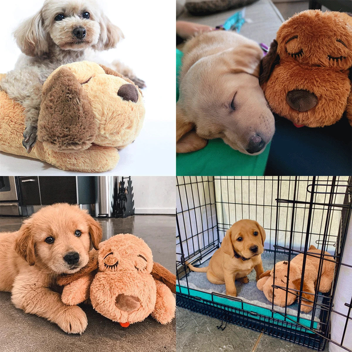 Plush Heartbeat Pet Behavioral Training Toy