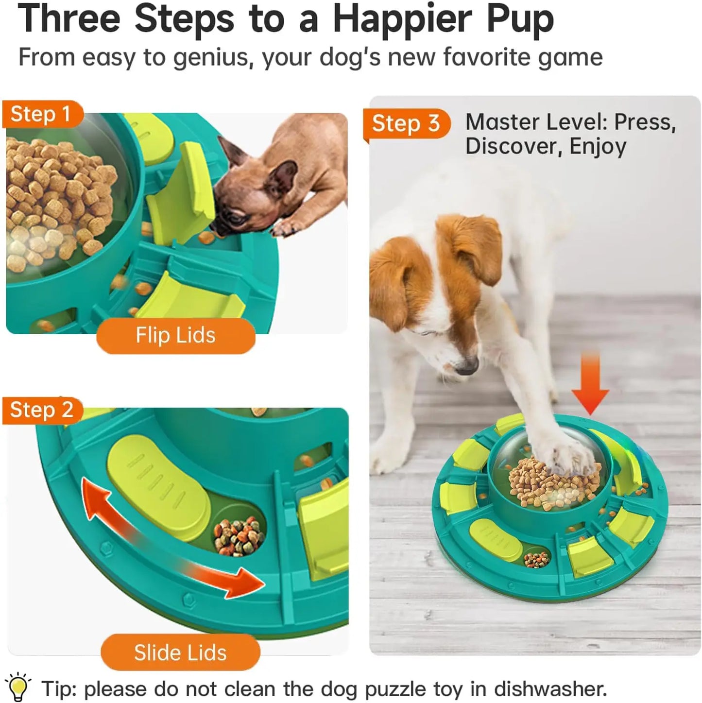 Multifunctional Interactive Dog Puzzle Toy