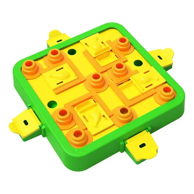 Interactive 3-in-1 Dog Puzzle: Mental Stimulation and Treat Feeder for Boredom Relief