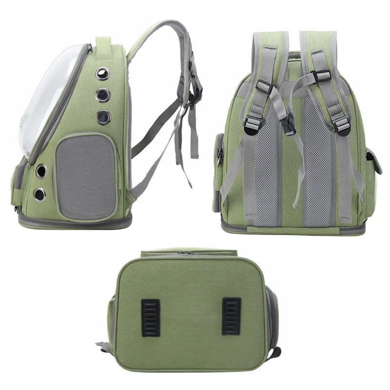 Durable Pet Cat Carrier Bag - Waterproof & Breathable