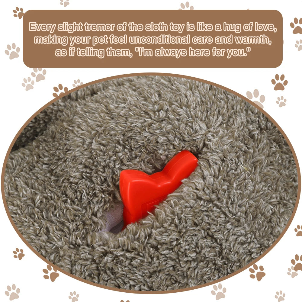 Forest Sloth Heartbeat Toy