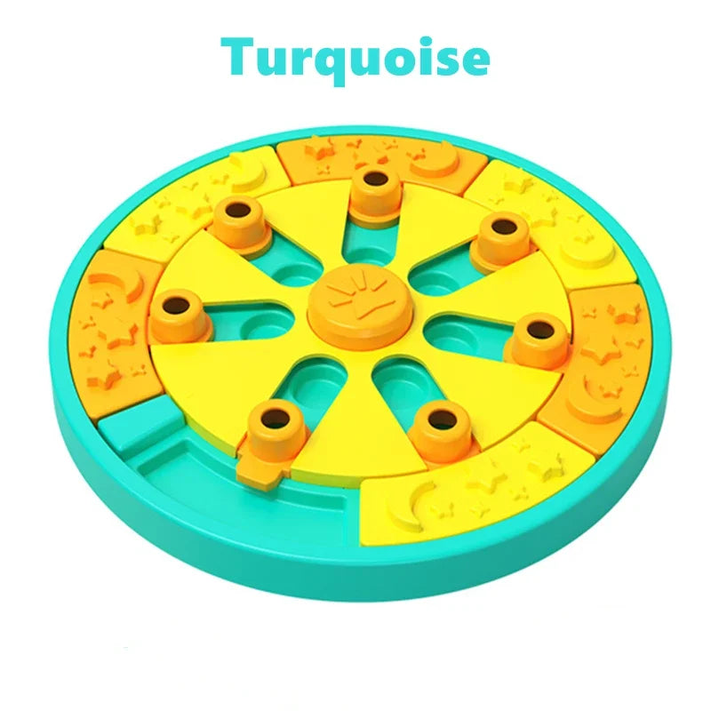 Interactive 3-in-1 Dog Puzzle: Mental Stimulation and Treat Feeder for Boredom Relief