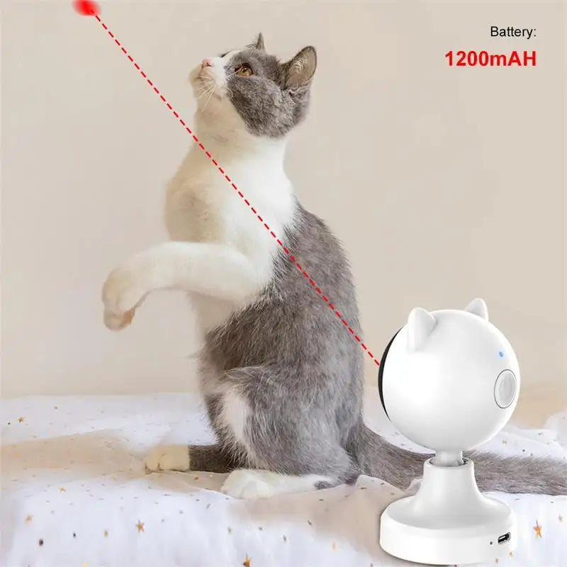 360° Automatic Laser Cat Toy for Engaging Playtime