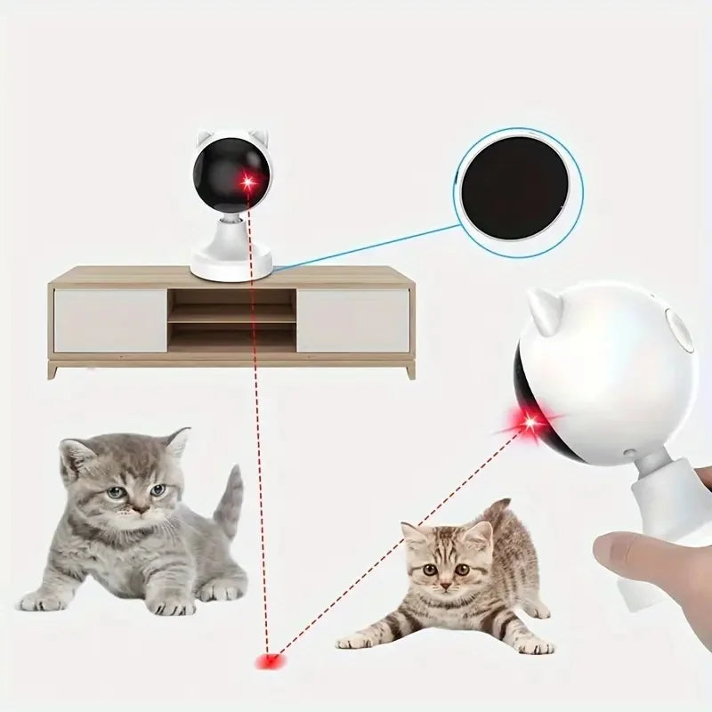 360° Automatic Laser Cat Toy for Engaging Playtime
