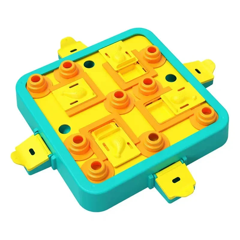 Interactive 3-in-1 Dog Puzzle: Mental Stimulation and Treat Feeder for Boredom Relief