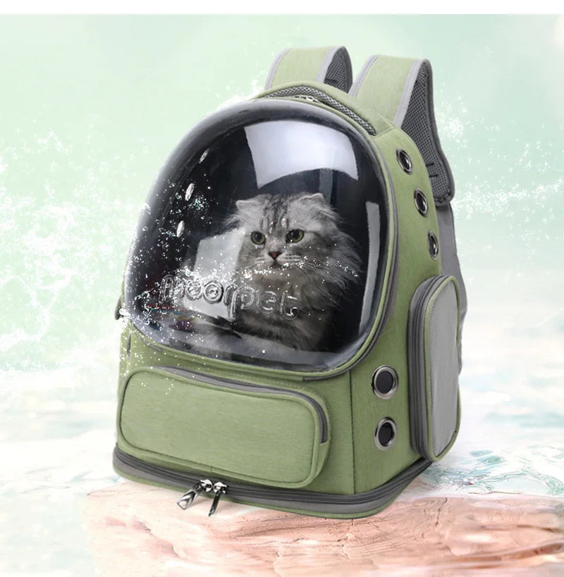 Durable Pet Cat Carrier Bag - Waterproof & Breathable