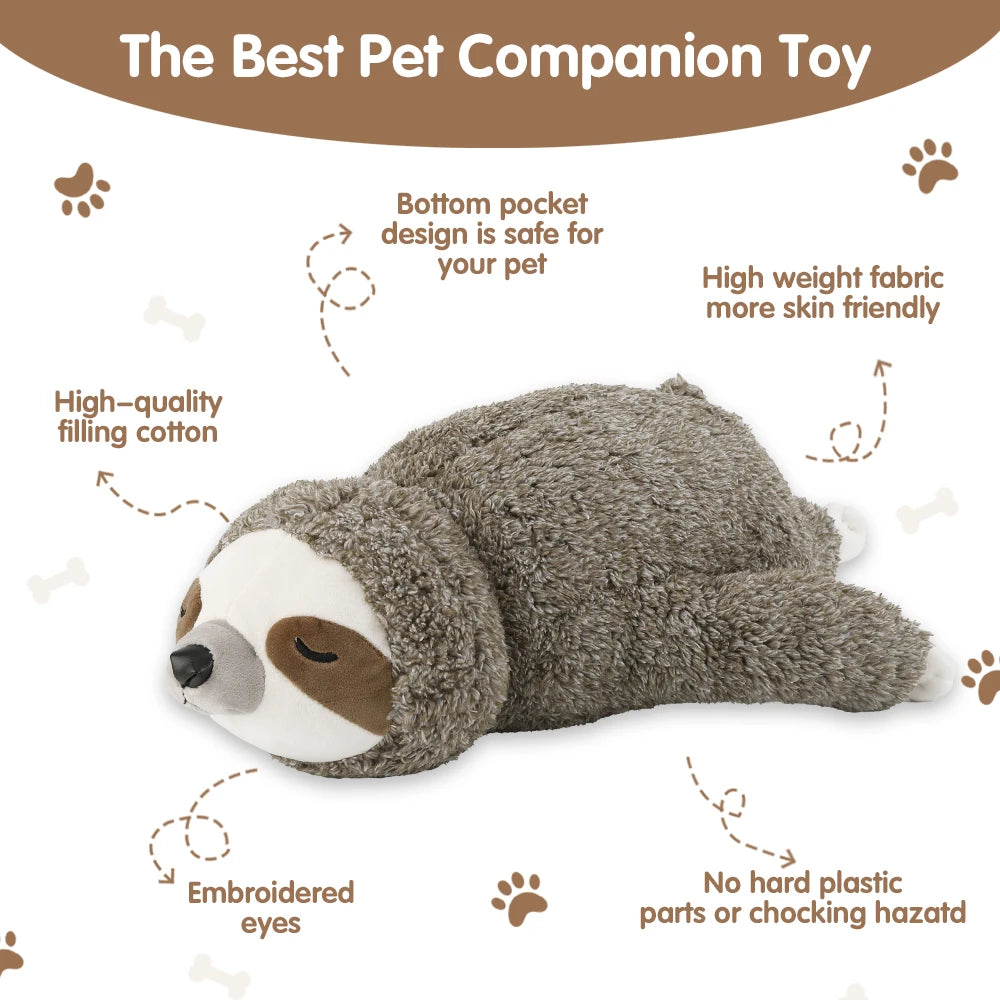 Forest Sloth Heartbeat Toy