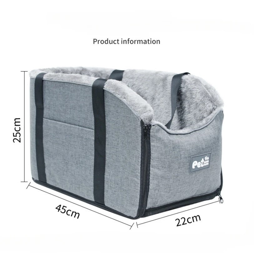 Dog Car Safety Seat for Center Console (Small Dogs)