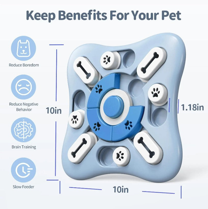 Dog Interactive Food Puzzle