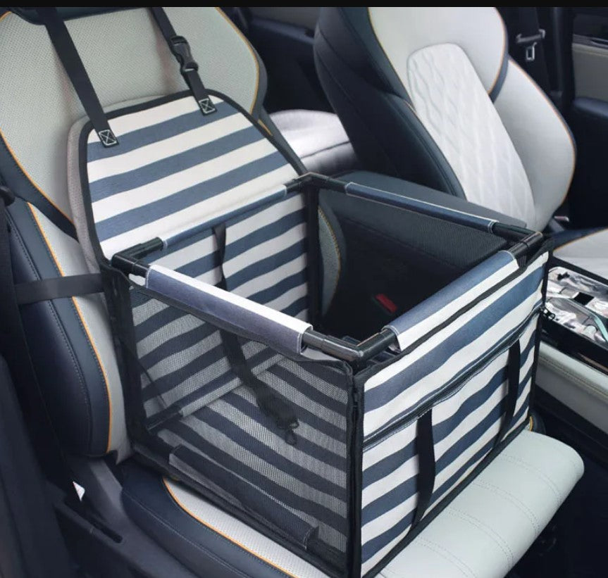 Dog Car Seat Basket (Small & Medium Dogs)