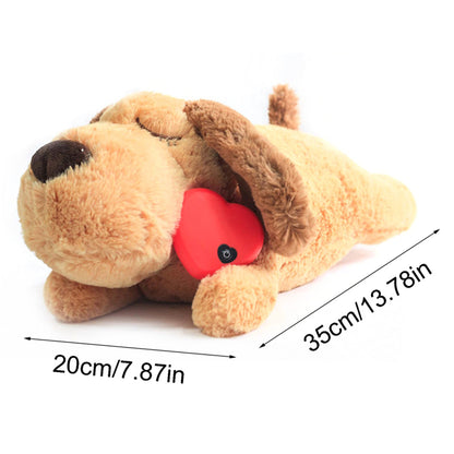 Plush Heartbeat Pet Behavioral Training Toy