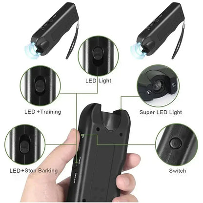 Portable Ultrasonic Dog Repeller and Training Device